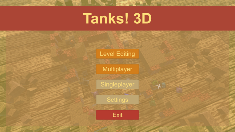 Tanks 3D Game Cover