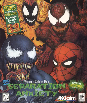 Venom & Spider-Man - Separation Anxiety Game Cover