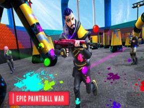 Arena Paint Ball Shooting 3D Image