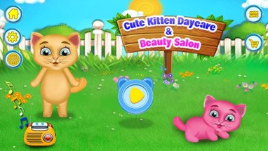 Cute Kitten Daycare &amp; Beauty Salon Image