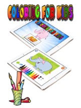 Elephant Coloring book for Kid - Fun color &amp; paint on drawing game for boys &amp; girls Image