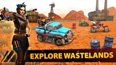 Dead Paradise Car Race Shooter Image