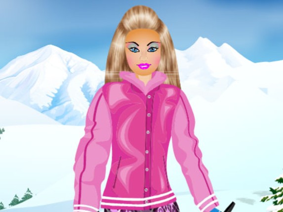 Barbie Snowboard Dress Game Cover