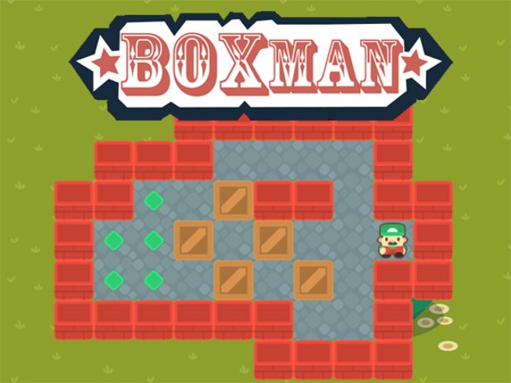 Boxman Sokoban Game Cover