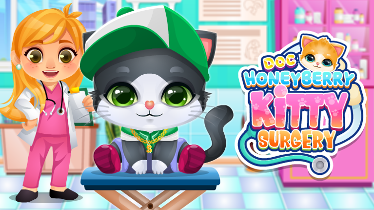 Doc HoneyBerry Kitty Surgery Game Cover