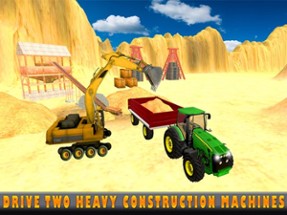 Sand Excavator Tractor Simulator Image