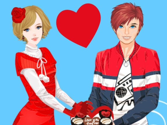 Valentines Day Dress Up Game Cover