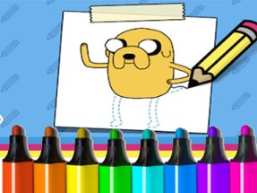 Adventure Time: How to Draw Jake Image