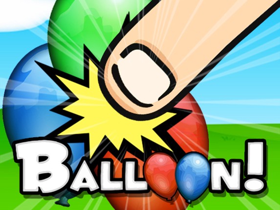Balloon pop games for kids Game Cover