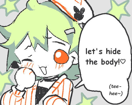 Let's Hide the Body! (Tee-hee~) Game Cover