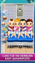 Mommy's Quadruplet Newborn Babies - My Baby Food Maker &amp; Dentist Doctor Salon! Image