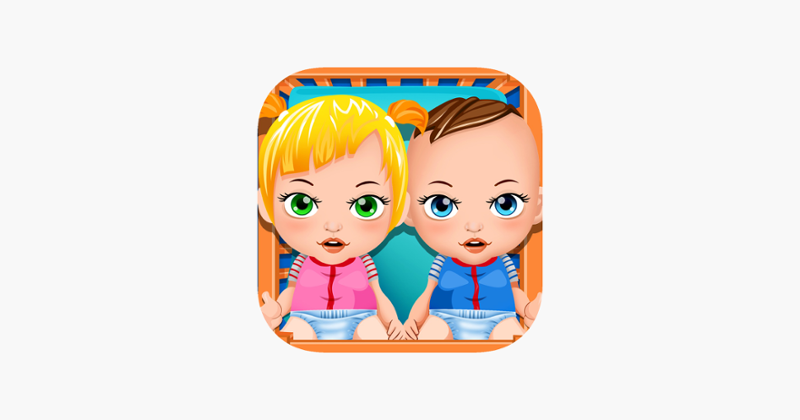Mommy's Twins New Babies Doctor - my baby newborn mother spa salon game for kids Game Cover