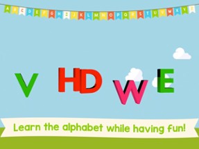 Noobie ABC level 1: fun game to learn alphabet letters with phonic sounds for kids, toddlers and babies Image