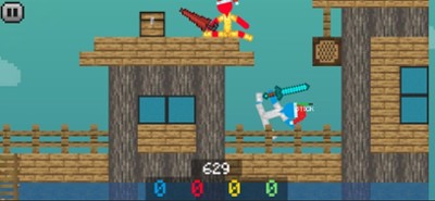 Stickman Cube Craft Fight Image