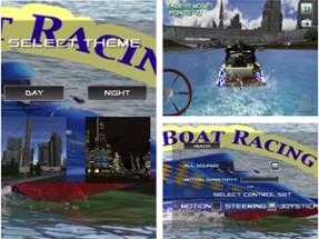 Boat Racing 3D Free Top Water Craft Race Game Image