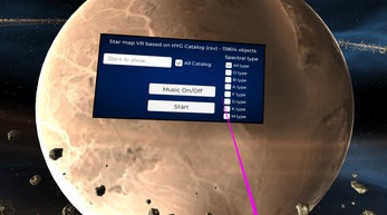 Hipparcos Catalog VR (Oculus Rift/Quest - Pico) Image