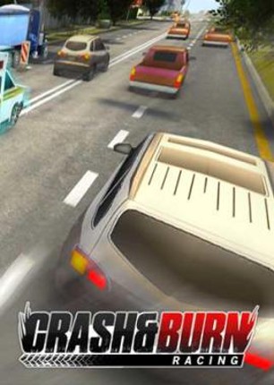 Crash and Burn Racing Game Cover