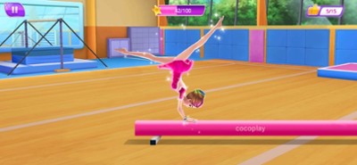 Gymnastics Superstar Gold Girl Image
