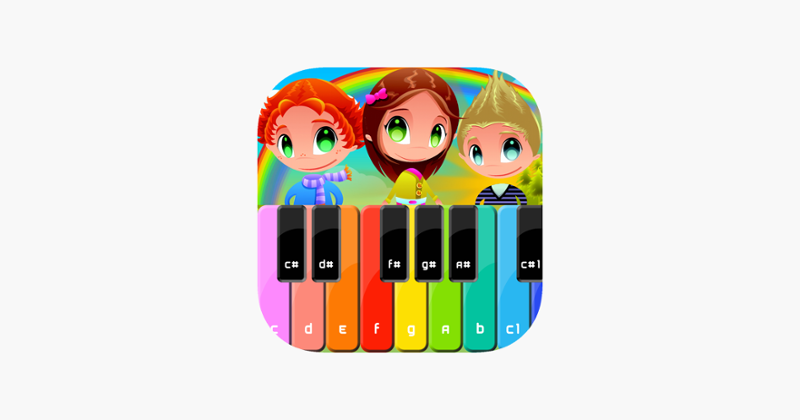Kids Piano - music sheets Game Cover