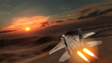 Air Supremacy Fighter Jet Combat Image