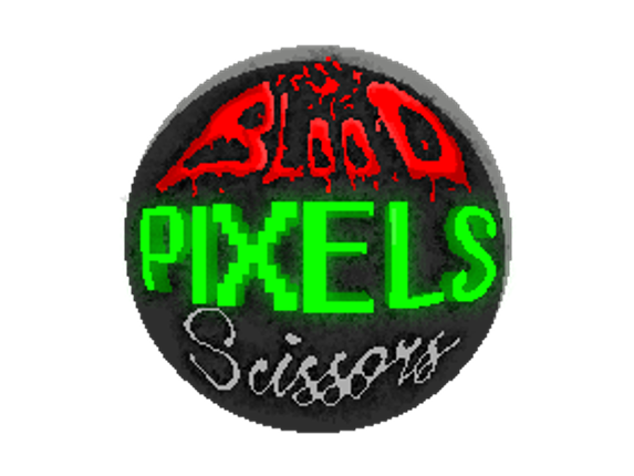Blood Pixels Scissors Game Cover