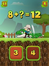 Math Dino : Addition + Number Image