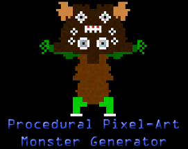 Procedural Pixel Monsters Image