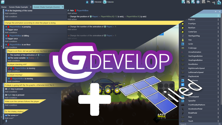 TiledLink  - An automation tool between Tiled and Gdevelop Game Cover