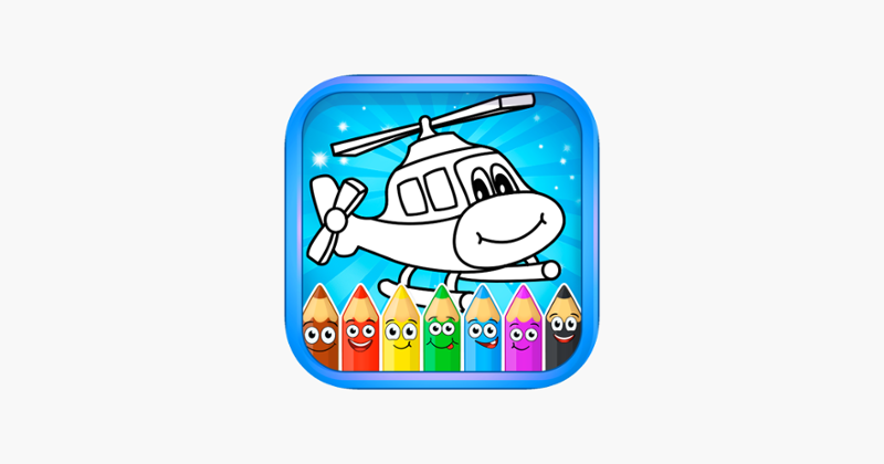 Coloring Games For Learning Finger Paint Game Cover