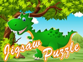 Dino Jigsaw Puzzles pre k -7 year old activities Image