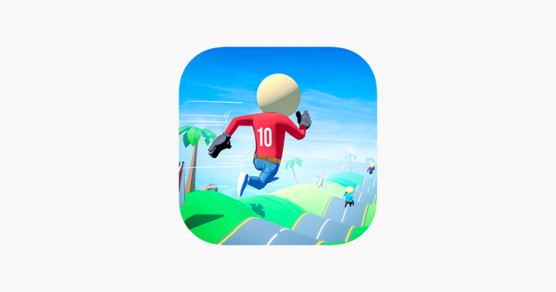 Hill Run Race- Flying Stickman Game Cover