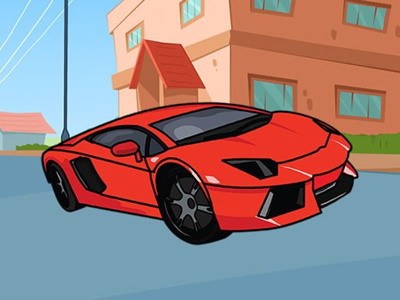 Lamborghini Coloring Book Game Cover