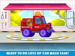 Car wash salon and garage Image