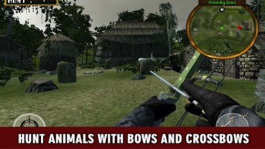 Bowman Hunting Animal 3D Image