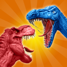 Merge Dinosaurs Battle Fight Image