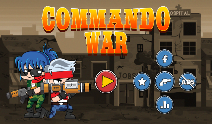 Bigo Commando war Game Cover