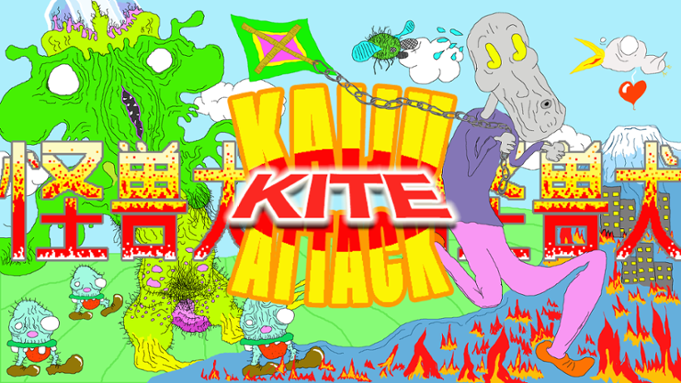Kaiju Kite Attack Game Cover