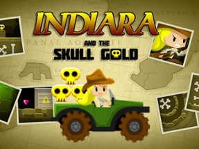 Indiara and the Skull Gold Image