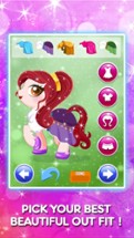 Princess Pony Dress Up &amp; MakeOver Games - My Little Pets Equestrian Girls Image