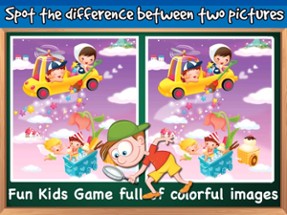 Spot the Difference for Kids &amp; Toddlers - Preschool Nursery Learning Game Image
