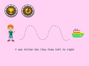 Write Patterns and Shapes Tracing Games Image