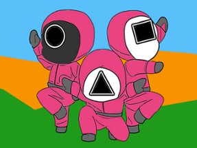 Coloring Book Squid Game Image