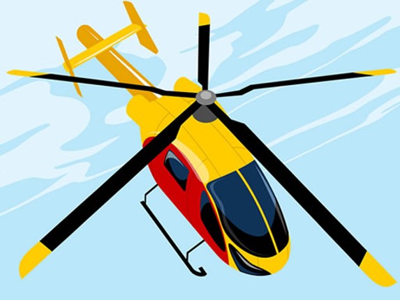 Dangerous Helicopter Jigsaw Game Cover