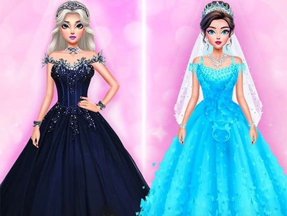 Frozen Wedding Dress Up Game Cover