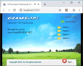 CramFLASH Network+ 40 Random FlashCards Image