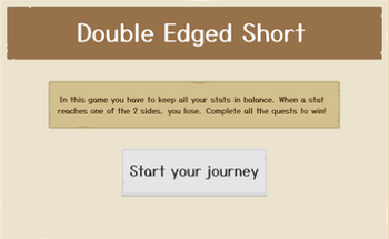 Double Edged Short - 4 Hour Game Jam Image