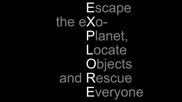 Escape the eXo-Planet Locate Objects and Rescue Everyone Game Cover