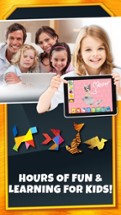 Kids Learning Puzzles: Cats, Fun and Cartoon Tiles Image