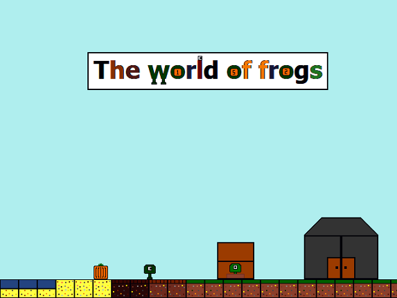 The world of frogs Game Cover