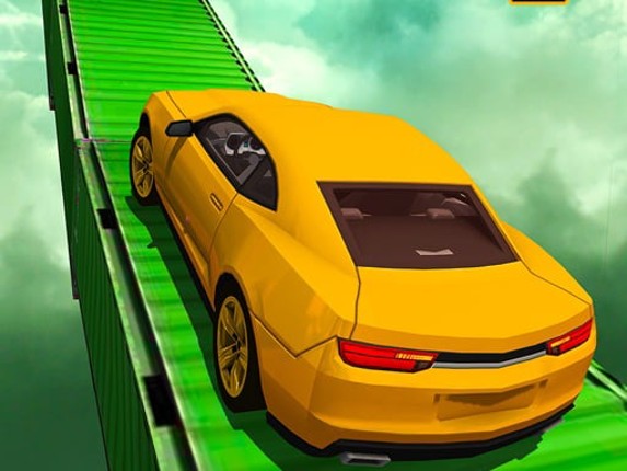 Hill Car Stunts 3D: Crazy Car Racing Simulator 3D Game Cover